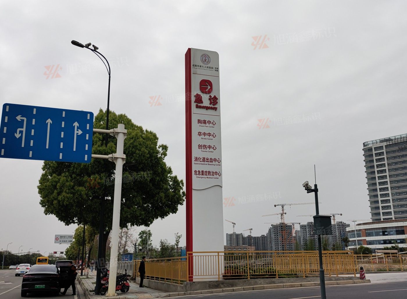 江西芒果景观标识源头工厂（赣州芒果金属有限公司）医院标牌制作