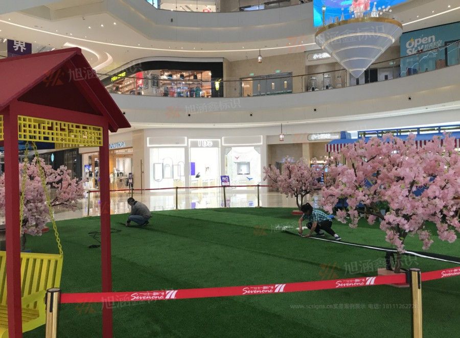 江西芒果景观标识源头工厂（赣州芒果金属有限公司）赣州美陈制作