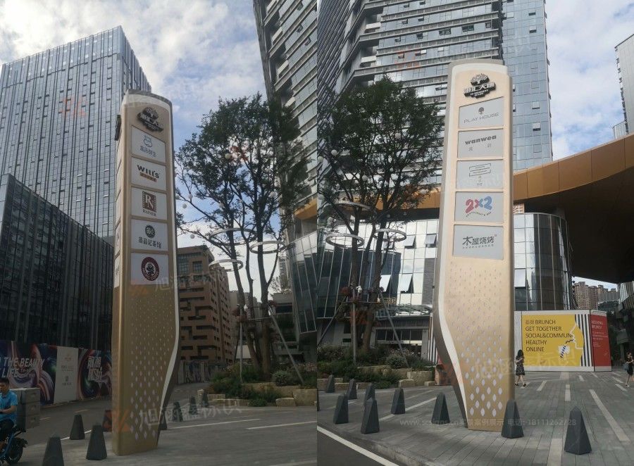 江西芒果景观标识源头工厂（赣州芒果金属有限公司）江西广告牌制作工厂
