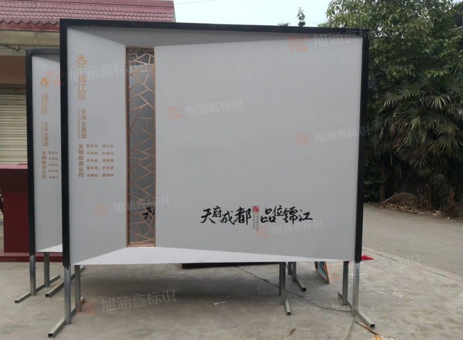 江西芒果景观标识源头工厂（赣州芒果金属有限公司）江西导览图制作厂家