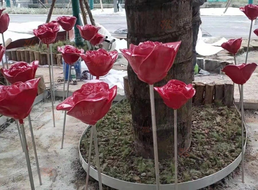 江西芒果景观标识源头工厂（赣州芒果金属有限公司）江西景区标识标牌厂家