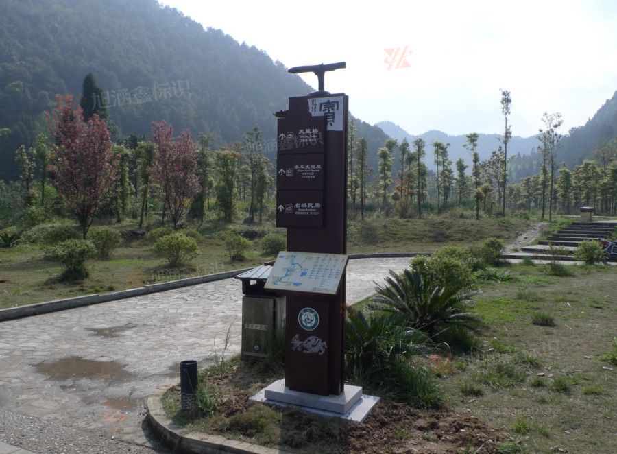 江西芒果景观标识源头工厂（赣州芒果金属有限公司）景区标识厂