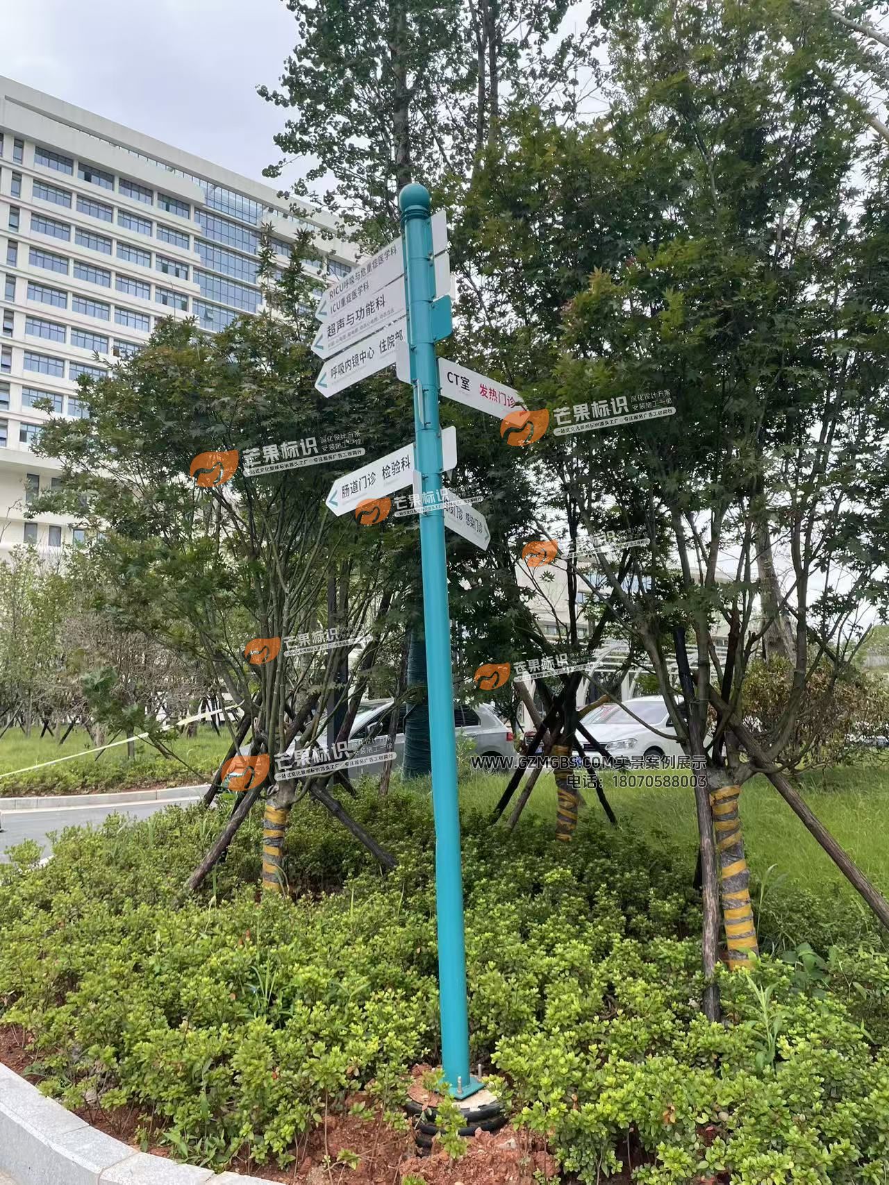 医院导视系统标识-万向指示牌-二级导视系统.jpg